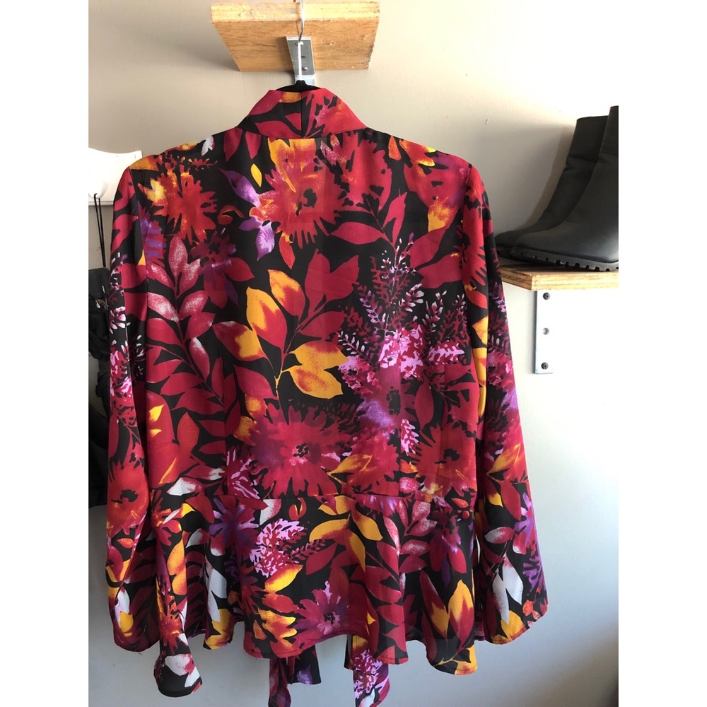 Colorful Sheer Cardigan - Picture 3 of 5